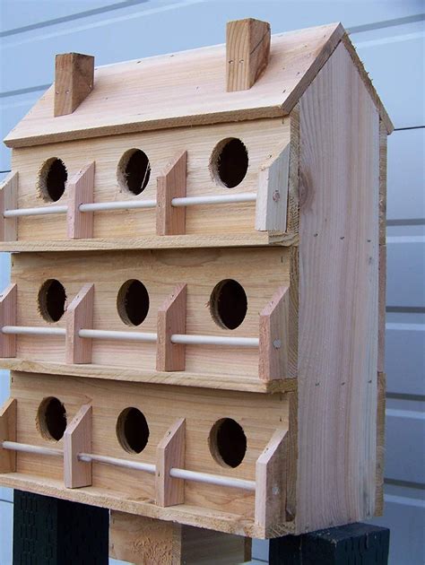 purple martin bird houses outdoor